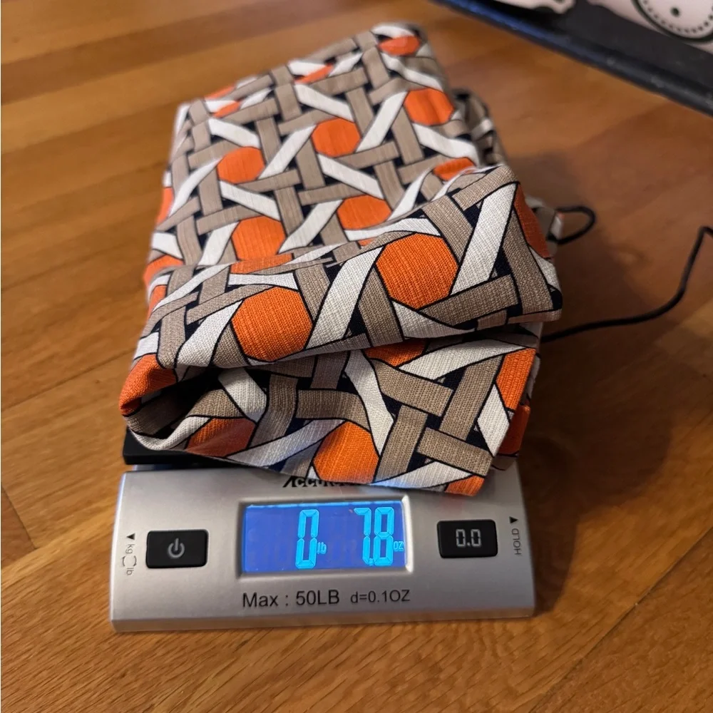 Banana republic Geometric Orange and Brown pencil Skirt - Picture 9 of 10